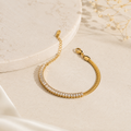 Snake Crystal Bracelet