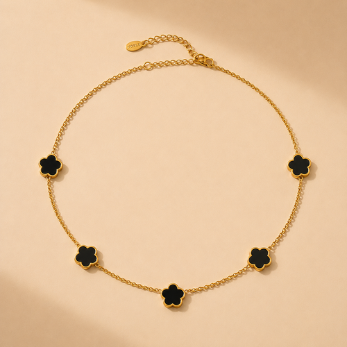 Black Clover Necklace