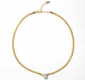 Snake Crystal Necklace