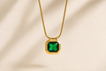 Noble Emerald Necklace