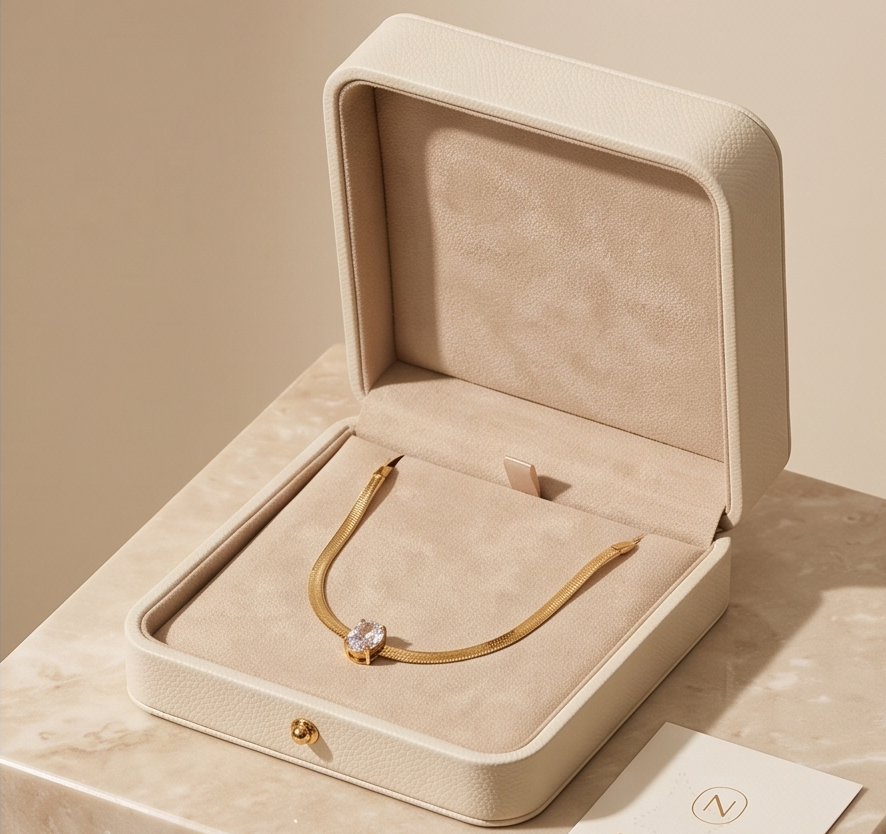 Snake Crystal Necklace