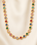 Rainbow Tennis Necklace