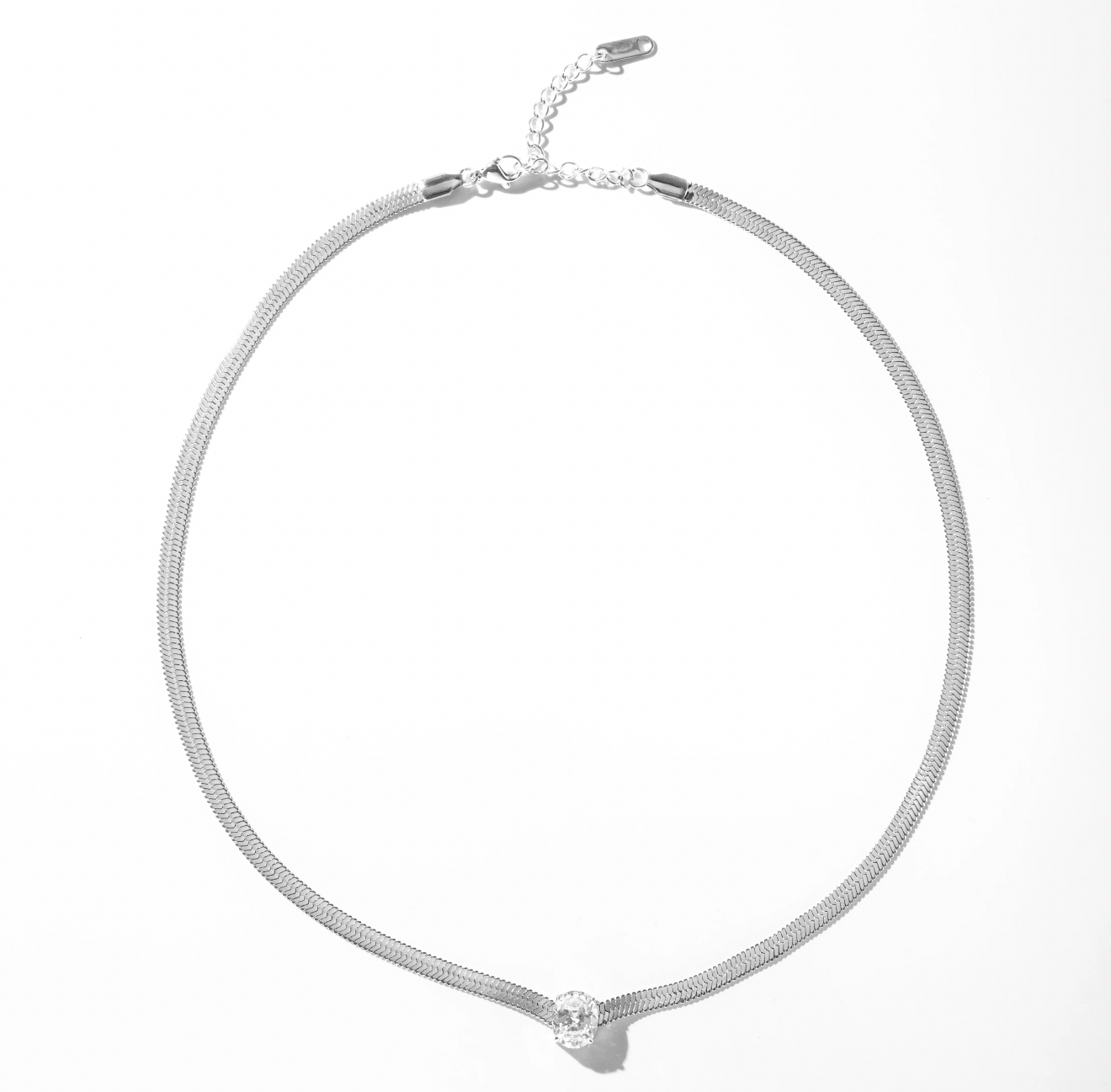 Snake Crystal Necklace