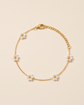Daisy Pearl Bracelet