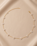 Daisy Pearl Necklace