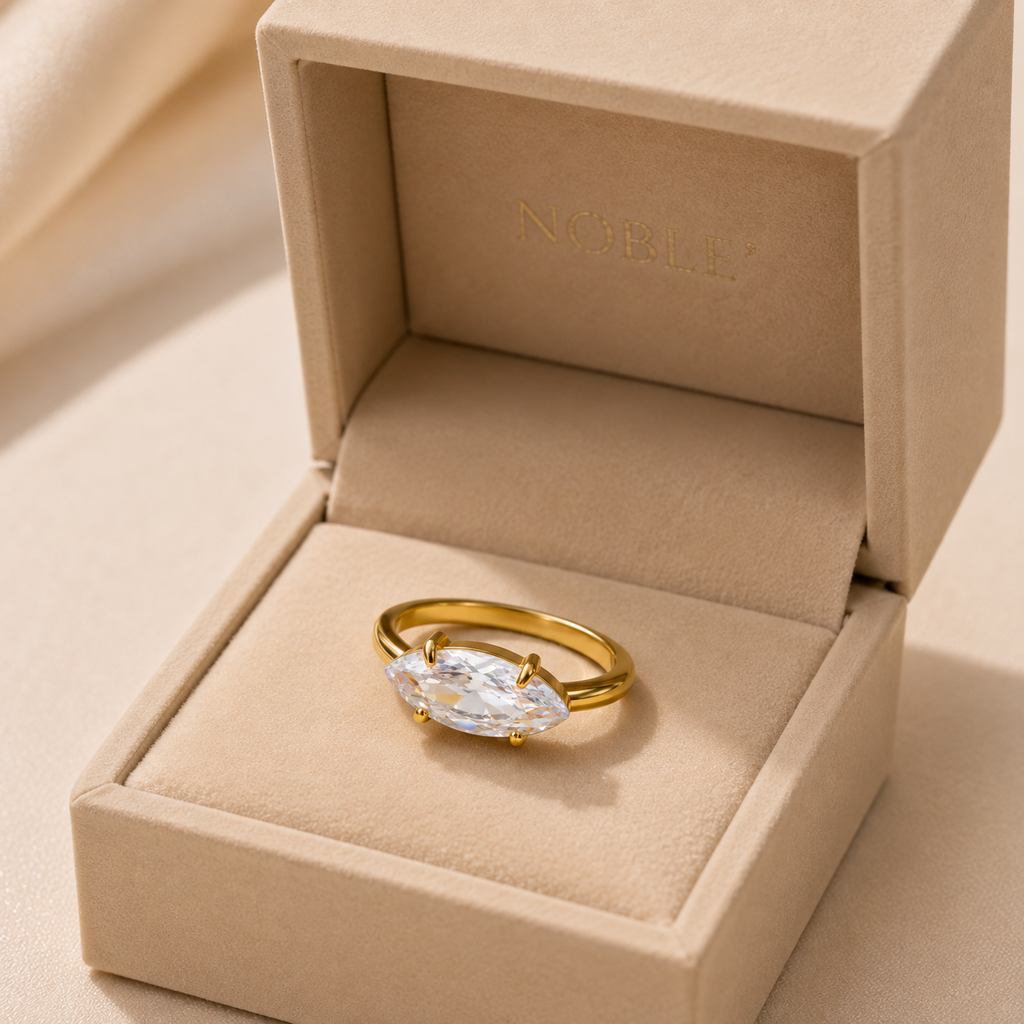 Marquise Crystal Ring